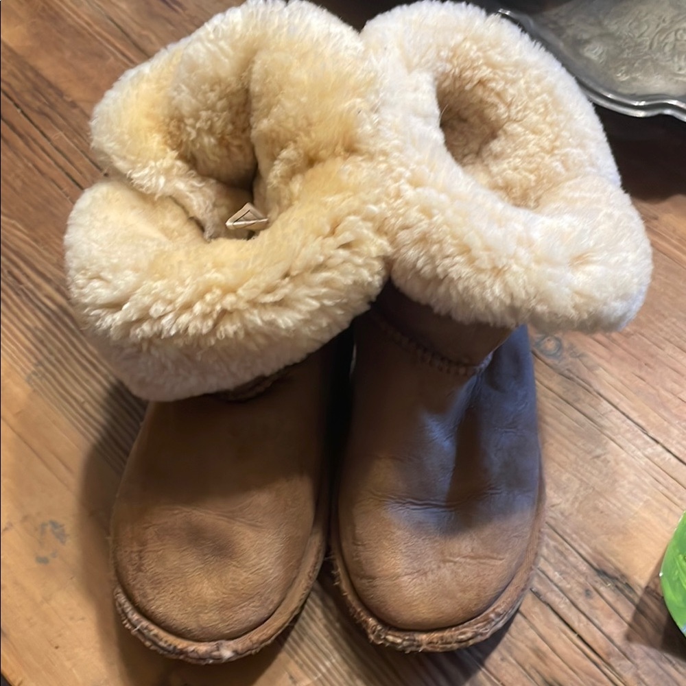 UGG Brown Shearling Boots